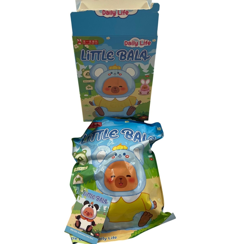 Little Bala Daily Life Gluttonous Little Bala Panda Plush Blind Box Figure